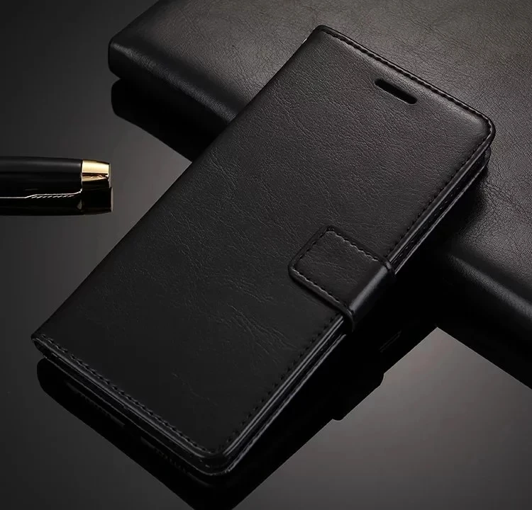 For ZTE AXON 7 Case 5.5 inch Flip Wallet Genuine Leather Cover A2017 With Stand Function Three Card Holder | Мобильные телефоны и