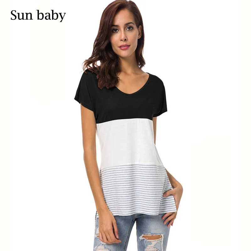 Одежда для беременных Sunbaby Модная одежда с вышивкой кормящих мам T0301 | Мать и
