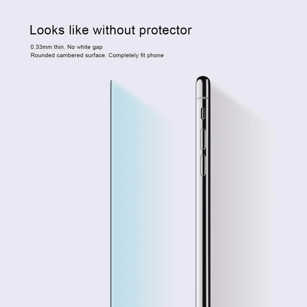 Антибликовое стекло для iphone X XS, NILLKIN, анти-писк, полное покрытие, закаленное стекло, Защита экрана для Apple iphone X S