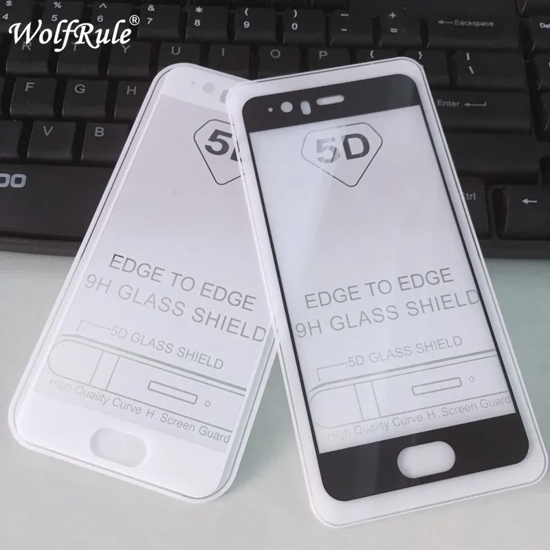 5D полное покрытие клеем закаленное стекло huawei P10 Защитная пленка для экрана телефона для huawei P10 стекло huawei P 10 полное покрытие пленка