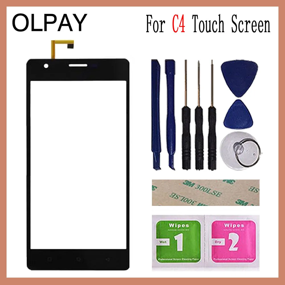Сенсорная панель мобильного телефона для Oukitel C3 C4 C5 C8 C9 C11 Pro Сенсорный экран дигитайзер сенсор внешняя стеклянная панель объектива
