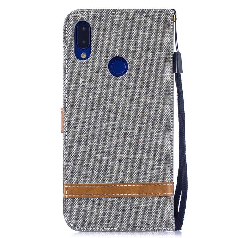 Кожаный чехол книжка для телефона Xiaomi Redmi Note 7 M1901F7G M1901F7H / MZB7411IN MZB7264IN MZB7412IN
