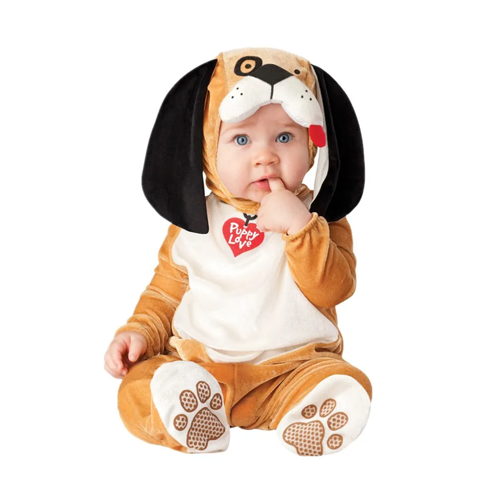 Рождественские костюмы на Хэллоуин для мальчиков и девочек Комбинезоны