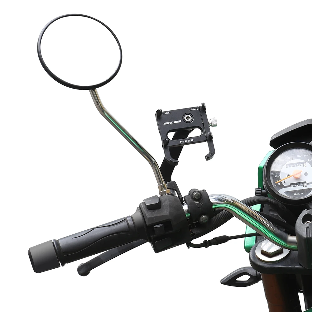 Universal Mobile Phone Holders Stands For Yamaha Motorcycle phone Mount holder gub Plus6 moto rearview mirror mount Phone holder