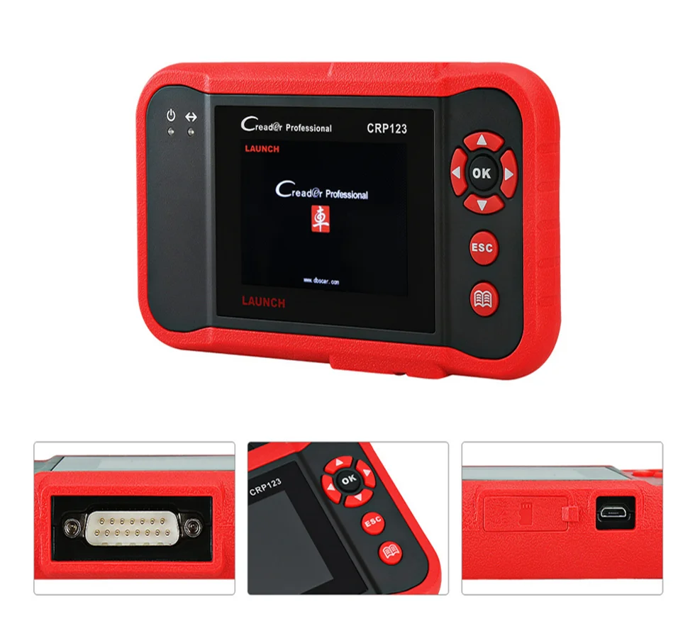 Launch Creader CRP123 Obd2/Eobd считыватель кодов ENG/AT/ABS/SRS EPB SAS|original launch x431|launch x431launch creader |