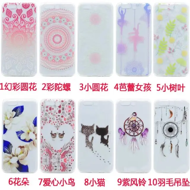 10 типов для huawei p10 плюс case soft transparent обложка назад ясно антидетонационных телефон
