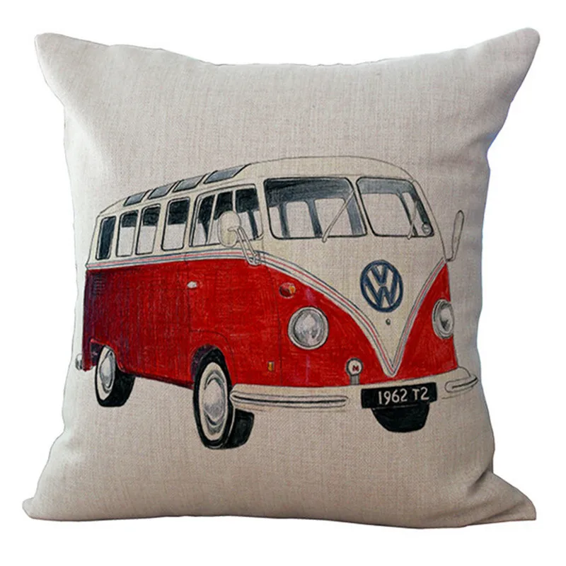 Ретро автомобильный чехол для дивана декоративная подушка сиденья автомобиля