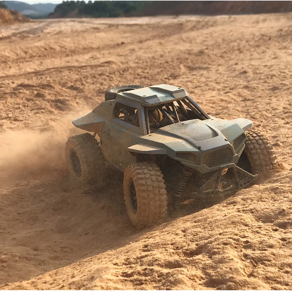 Flytec SL-146A 1/18 2,4G 2WD 30 км/ч RC автомобиль Рок Гусеничный RC багги автомобиль RC игрушки подарки с 6 в 600 мАч Ni-Cd батареей