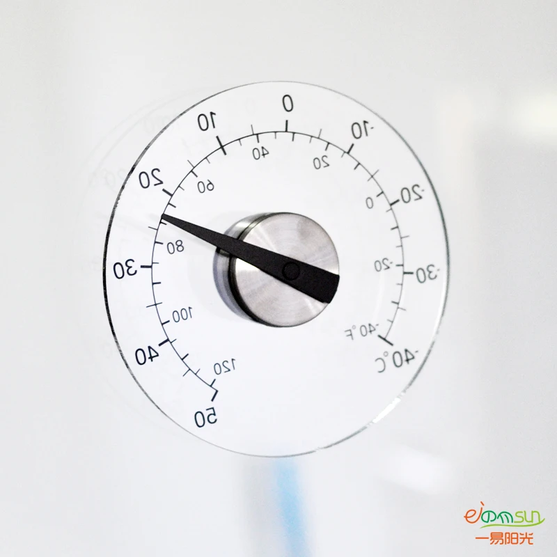 Аналоговый термометр для дома на открытом воздухе прозрачный измеритель