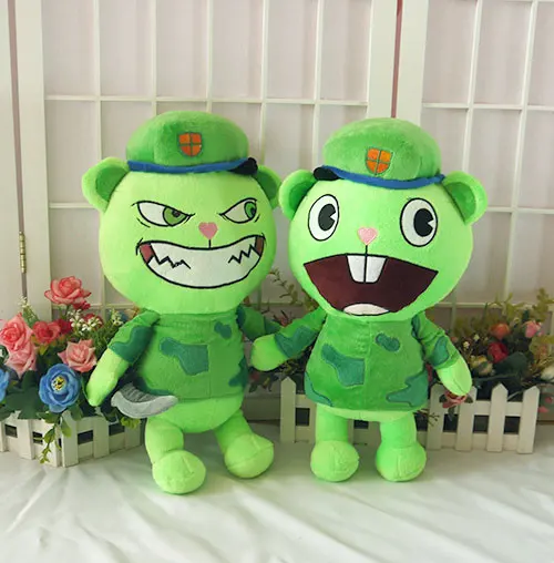 

Высококачественные плюшевые аниме куклы Happy Tree Friends HTF флиппи плюшевые игрушки 40 см