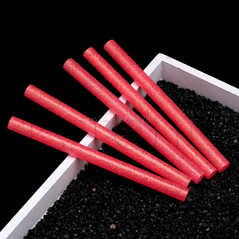 

5Pc 7mm Mini Glue Sticks For Hot Melt Gun General Purpose Colored Flash Adhesive Colored Light Pink