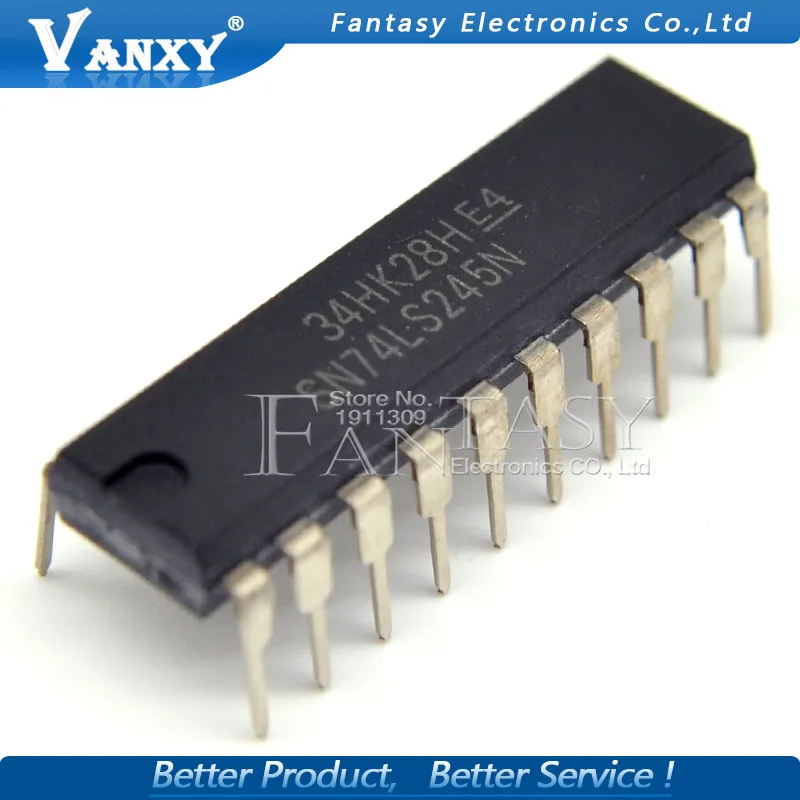 10 шт. SN74LS245N DIP20 SN74LS245 DIP 74LS245N DIP-20 74LS245 HD74LS245P и IC
