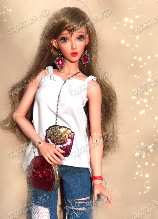 HeHeBJD 1/3 кукла Хлоя Смола bjd игрушка Подарки Горячая bjd красивая девушка