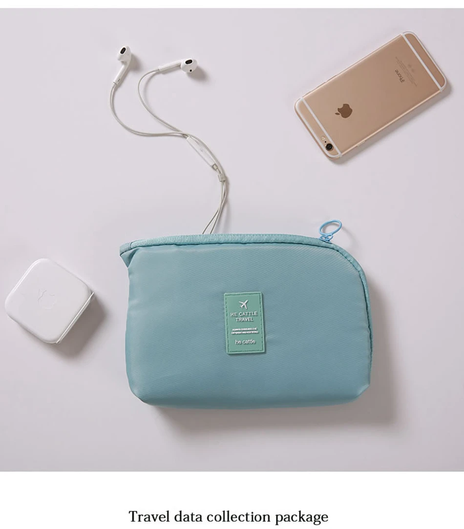 Модный чехол для путешествий с USB, сумка для хранения телефона, посылка для макияжа, Портативный функциональный чехол для костюма, женская сумка, аксессуары для путешествий
