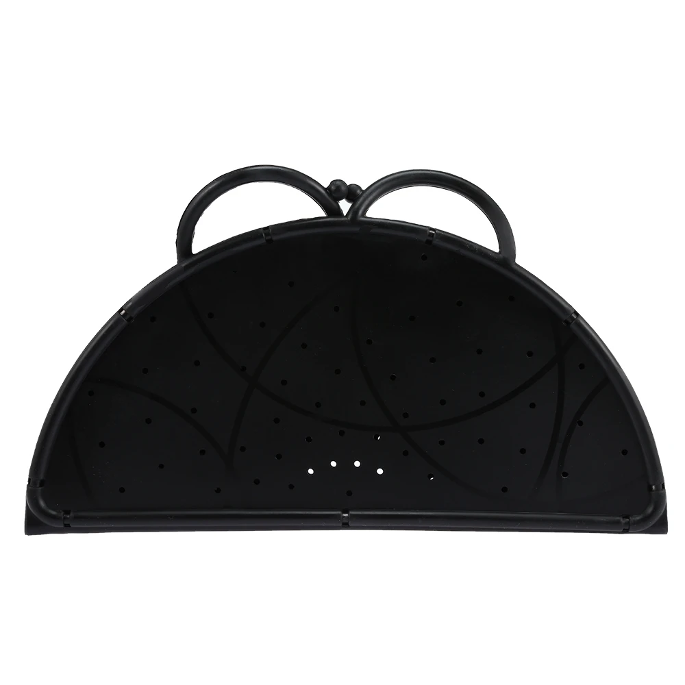 Складная Силиконовая защита от брызг крышка для кастрюли выдолбленный дизайн