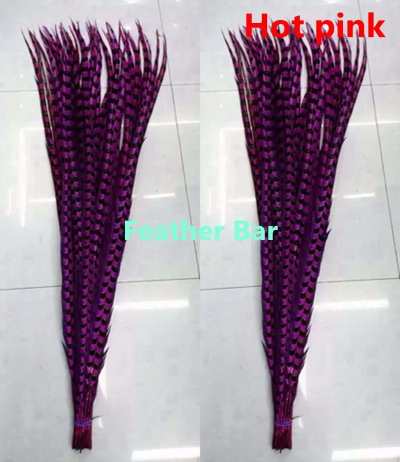 Бесплатная доставка 50 шт натуральный красный Цвет Окрашенные Ривз Фазан Перья