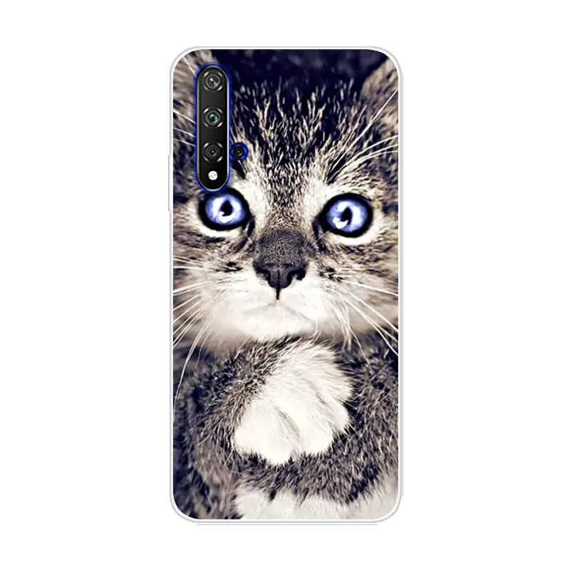 2 Для Nova 5T чехол huawei Nova 5T чехол силиконовый ТПУ Мягкая задняя крышка чехол для huawei Nova5T чехол Чехол Nova 5T 5 T бампер - Цвет: 2