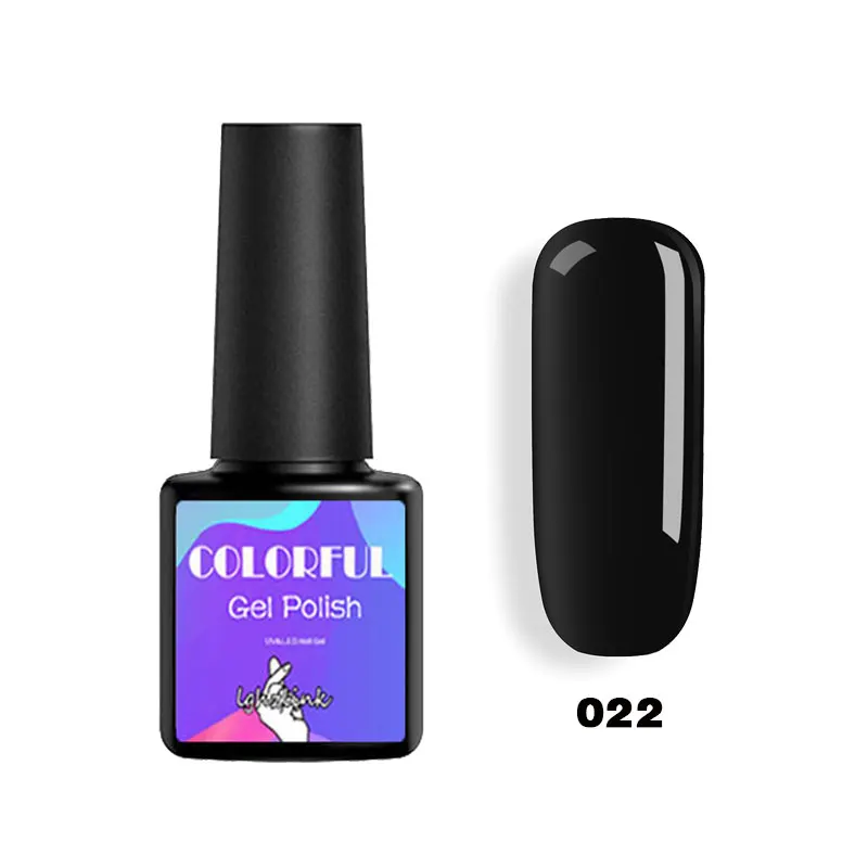 022 Lghzlink УФ Гель-лак набор все для маникюра Полупостоянный Vernis верхнее покрытие УФ светодиодный Гель-лак замачиваемый ногтей художественный Гель-лак для ногтей - Цвет: 022