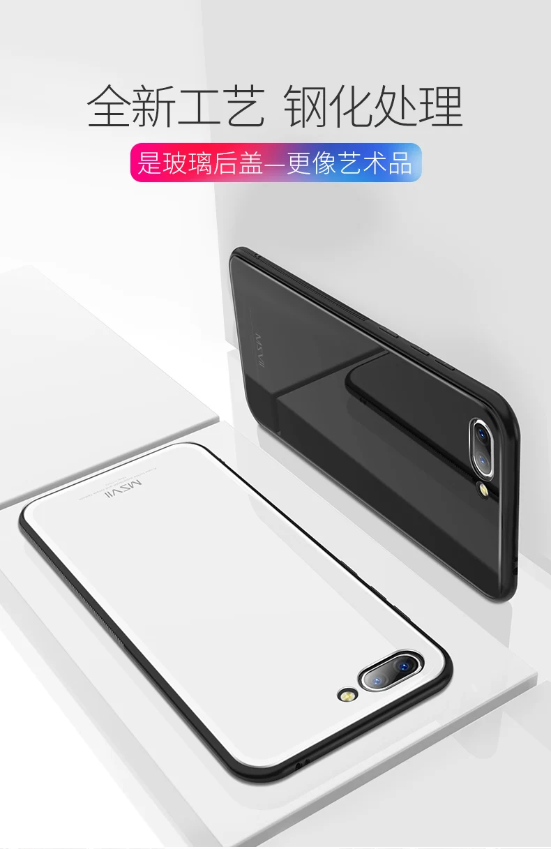 Honor 10/10 Lite чехол MSVII Роскошная силиконовая рамка стекло Coque для huawei Honor 10 чехол зеркальное закаленное стекло крышка Honor 10 Lite