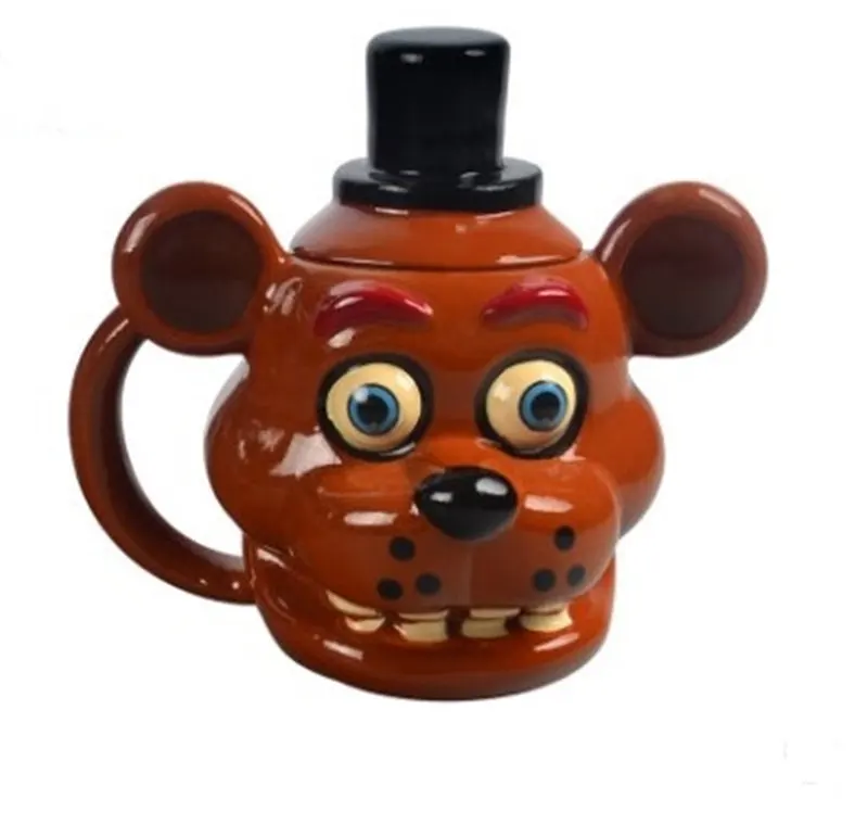 Европейская креативная керамическая кружка аниме Five Night At Freddy кукла мультяшная