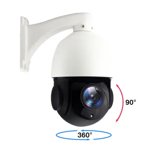 20X оптический зум HD 1520P МП наружная PTZ IP скоростная POE камера с автоматическим