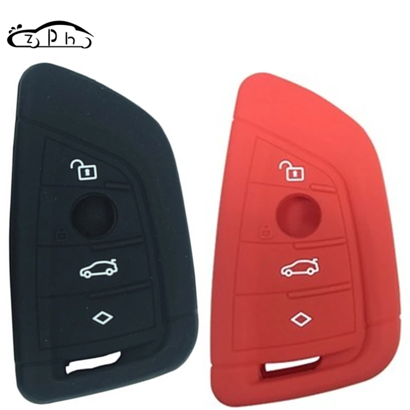 Силиконовый чехол для ключей от машины BMW F15 F16 F48 G30 F85 G11 M 2018 X1 X3 X4 X5 X6 35i 50i 1 2 5 7 Series с 4