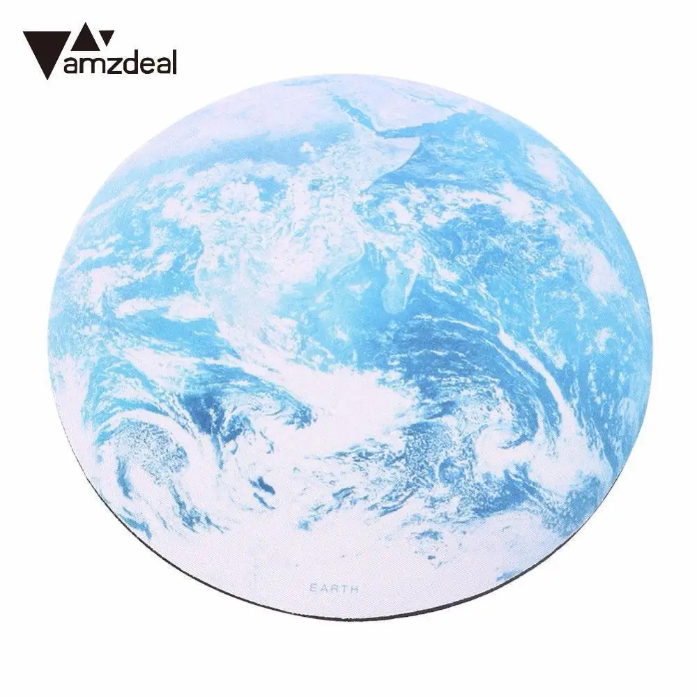 AMZDEAL портативный Противоскользящий мышь коврик мягкий резиновый небольшой