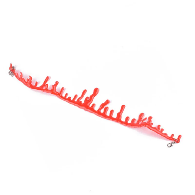 Halloween Decoration Blood Red Choker Necklace Elastic Vintage Stretch Tattoo Women Jewelry Adjustable Short | Украшения и