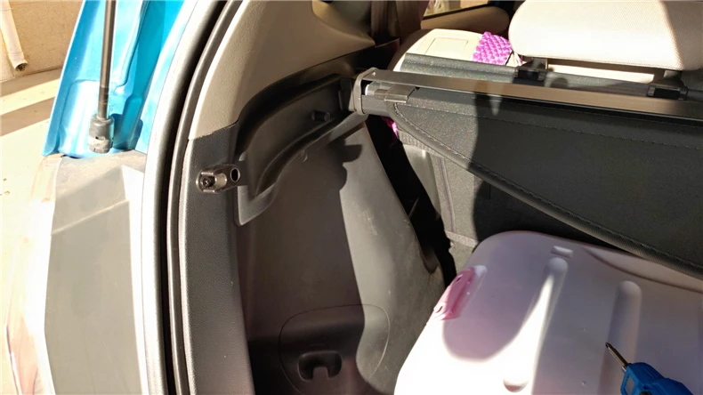 Защитный чехол для багажника Honda JAZZ FIT 2008 2009 2010 2011 2012 2013 Высокое качество авто аксессуары черный бежевый