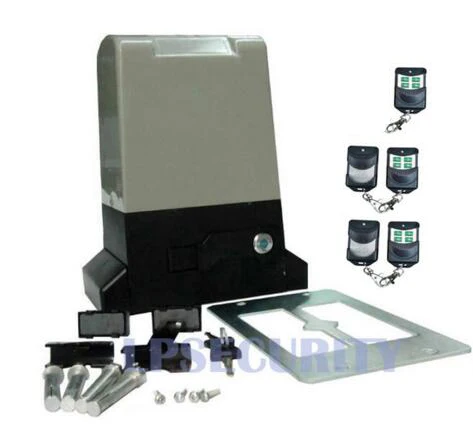 kit10 LPSECURITY автоматические раздвижные ворота открывалка двигатель для ворот до 800 кг(фотоэлементы, кнопки, лампы, клавиатуры, GSM ворот опционально - Цвет: kit10