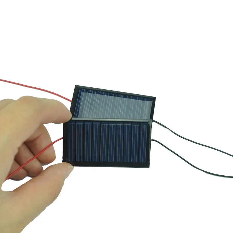 10 шт 5 V эпоксидной поликристаллическая солнечная панель 30mA Солнечный Зарядное устройство для мобильного телефона 53*30 мм DIY Solars Батарея Мощность банк солнечные панели