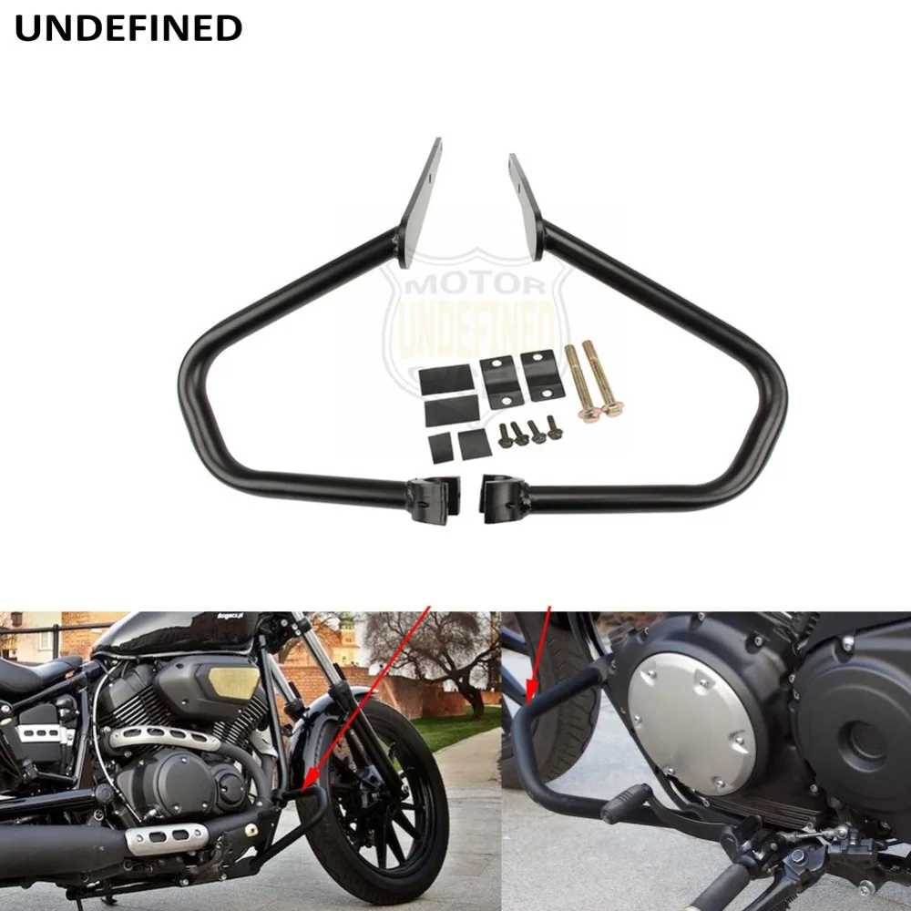 Запчасти для мотоциклов Нижняя защита двигателя краш-бар рамы Yamaha Racer V Star XV950 R XVS950