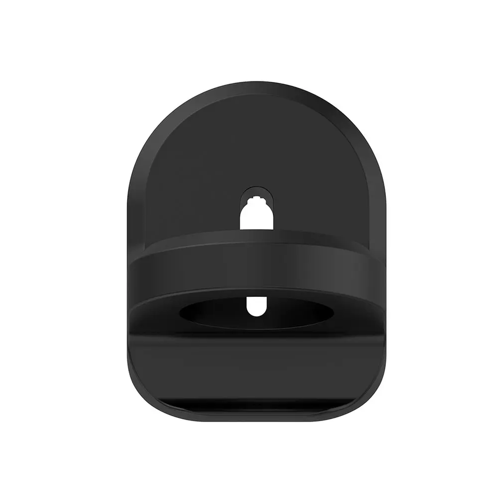 Роскошная подставка для Apple Watch, ручная зарядка с отверстием для кабеля, алюминиевый кронштейн для applewatch, держатель для док-станции