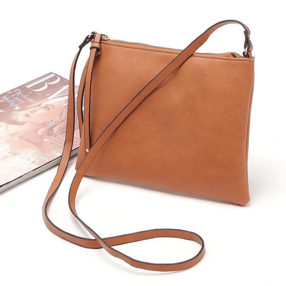 Женские сумки 2018 женский кожаный кошелек сумка мессенджер на молнии для