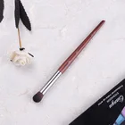 Профессиональная Большая кисть-блендер для глаз #236 с деревянной ручкой, большая круглая кисть для теней для век, точная растушевка, Кисть для макияжа