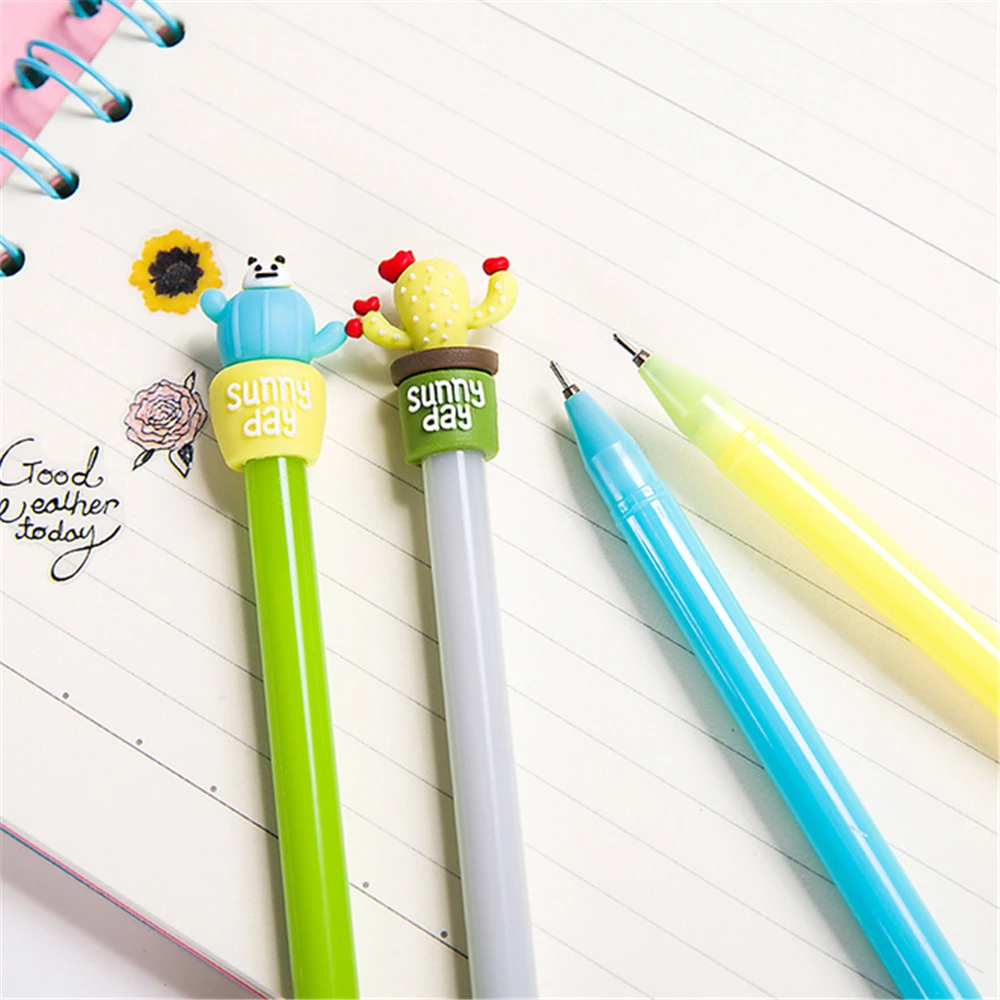 TOMTOSH 1 милая ручка/Студенческая креативная черная ручка хорошего вида офисные и