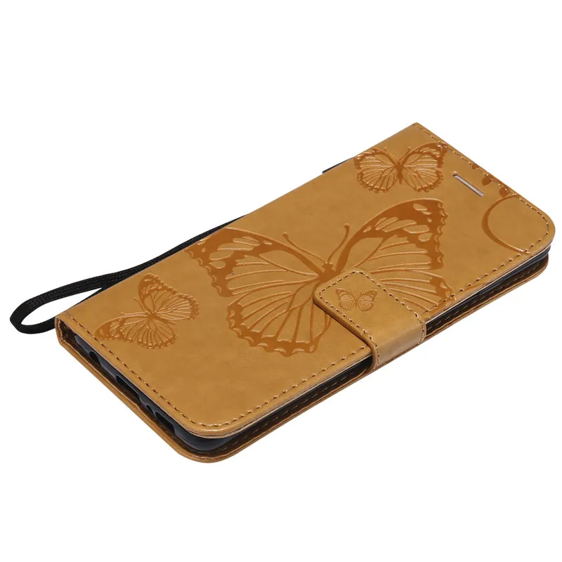 S10 Case for Coque Samsung Galaxy Plus Cover Fundas S8 S9 S10E Luxury 3D Butterfly Wallet Flip Leather | Мобильные телефоны и