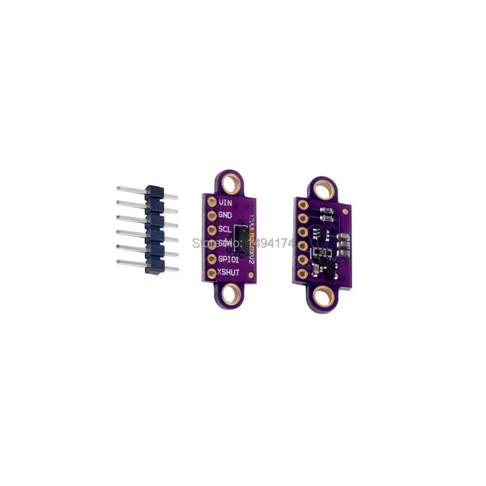 Модуль расстояния для Arduino VL53L0X микроэлектронный модуль WQScosea Q8S 206 с датчиком
