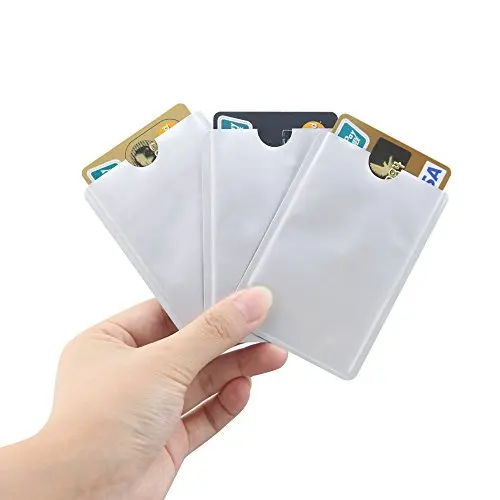 100 шт. RFID защита для кредитных и дебетовых карт|sleeve sleeve|sleeve 10sleeve guard |