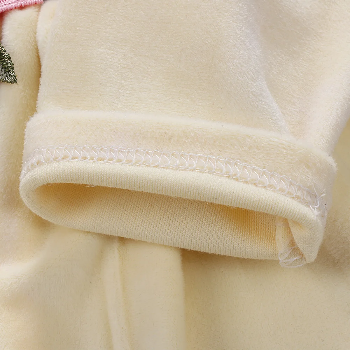 2017 зимнее флисовое платье для маленьких девочек детское Пышное Платье с вышивкой