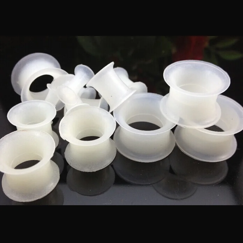 ZLDYOU силиконовые гибкие Серебристые висящие внутри ушные пробки телесные