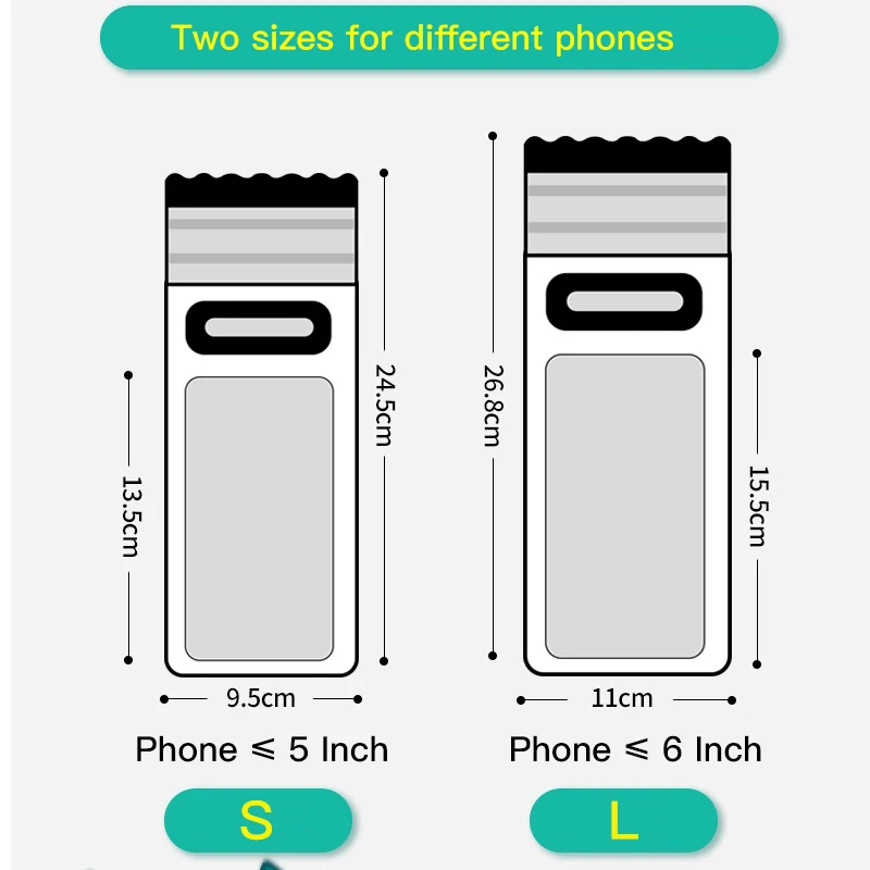Универсальная Водонепроницаемая HD сумка для телефона из ТПУ улицы плавания с