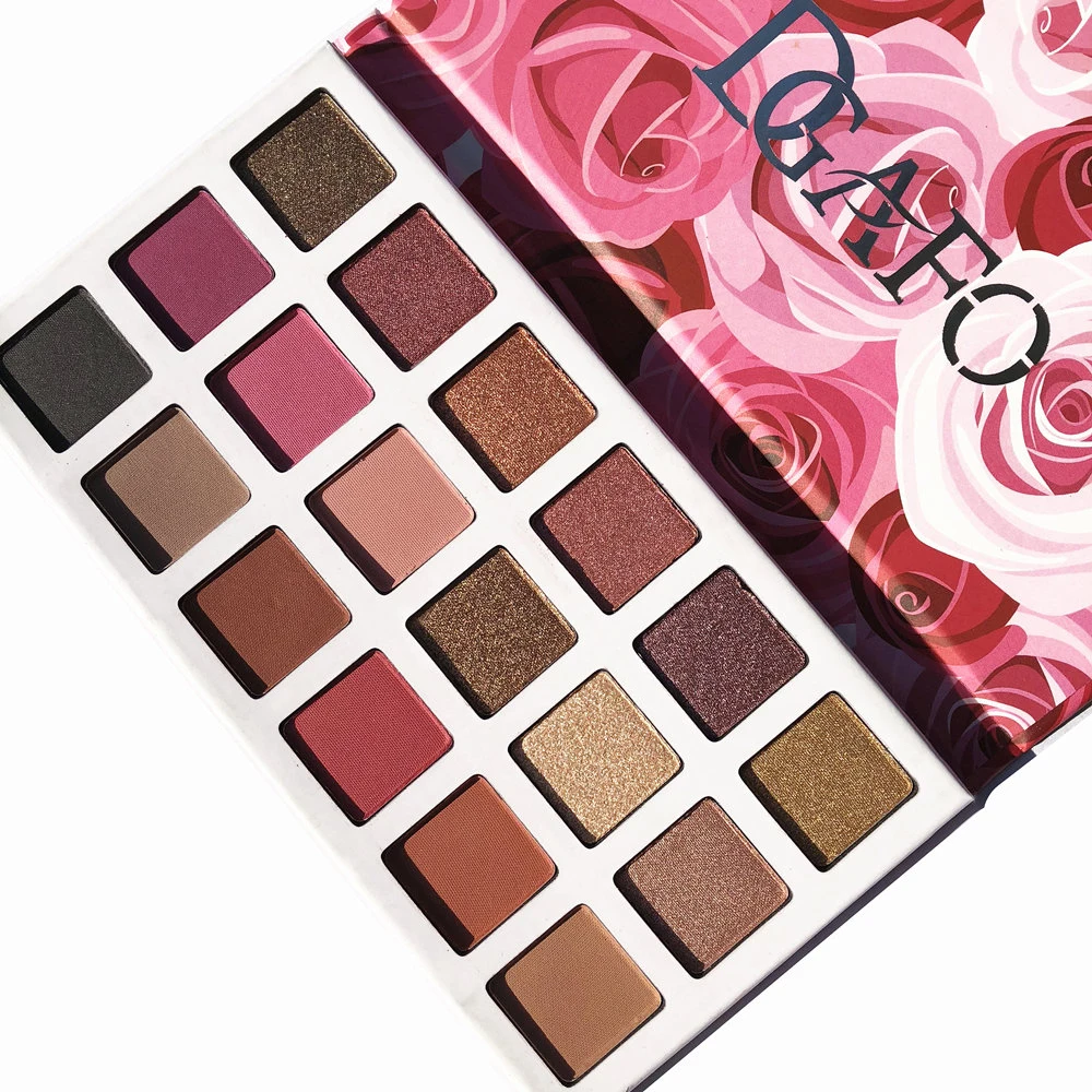DGAFO 18 цветов в 1 мерцающий матовый макияж Палитра теней для век Professional Brand Make Up