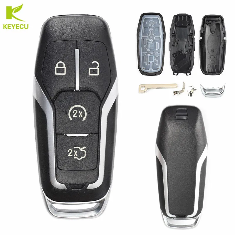KEYECU ЗАМЕНА Smart Prox пульт дистанционного ключа чехол Fob 4B для Ford Edge Explorer Mustang F-150 Fusion