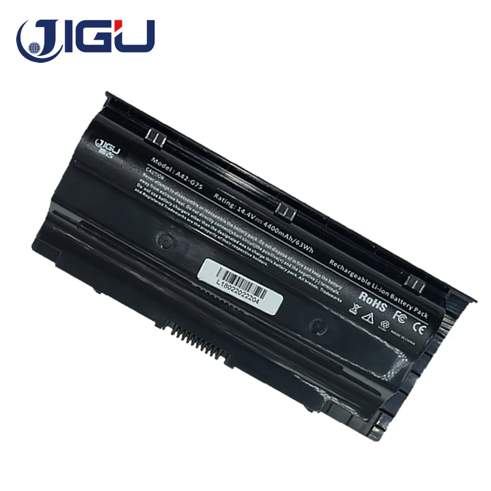 Батарея для ноутбука JIGU 90-N2V1B1000Y Asus G753DSeries G75 серии G75V3DSeries G75V G75VM3DSERIES | Компьютеры и