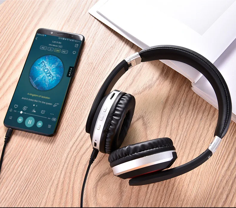 MH7 Bluetooth беспроводные наушники Складные стерео игровая гарнитура с микрофоном Поддержка TF карты для IPad мобильного телефона