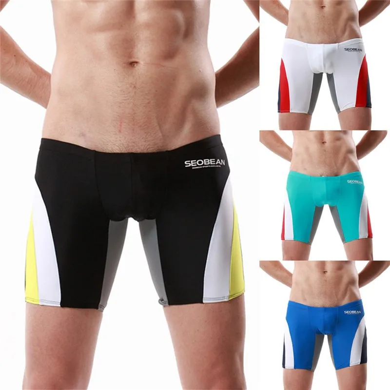 KLV сексуальный купальный костюм для мужчин maillot de bain мужские плавки Пляжные Шорты