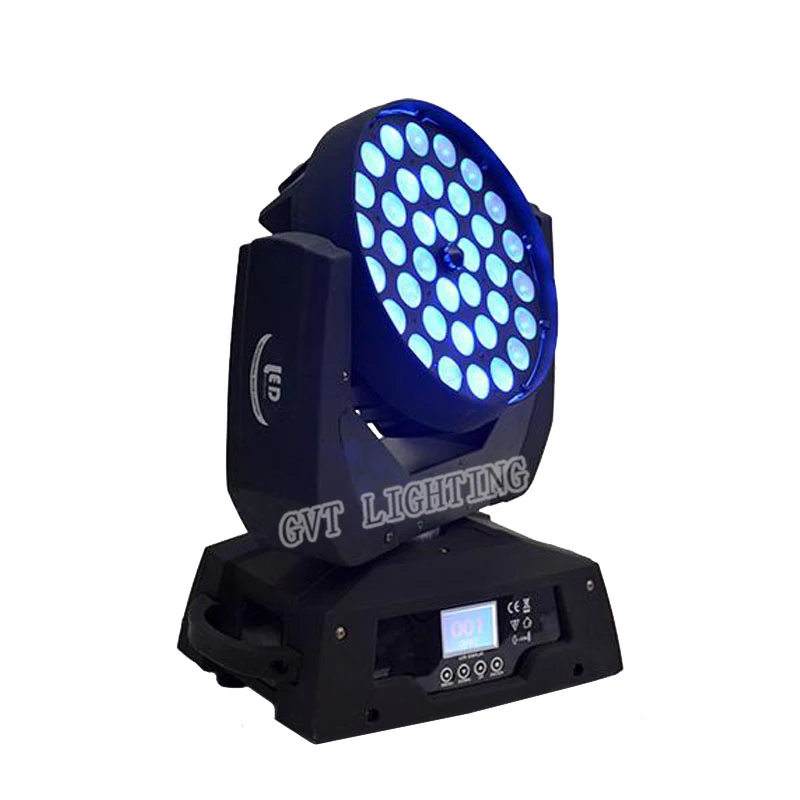 Светодиодный прожектор DMX512 RGBW 4 в 1 фонарь с эффектом промывки 36x12 Вт для