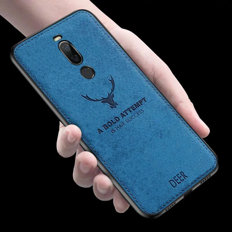 Олень узор текстура ткани чехол для Meizu M16S плюс 16X V8 Pro X8 чехол с мягкими краями для защиты экрана для Meizu M8 M6 M5 M9 Note 9 8 M6S тканевое покрытие
