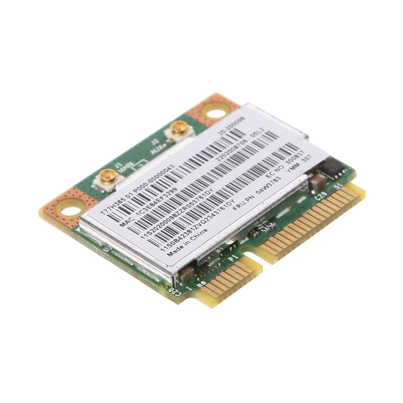 Беспроводная Wi Fi карта BCM943228HMB Bluetooth 4 0 Half Mini Pci e для Lenovo ThinkPad E430 E130 E435 E530|Сетевые